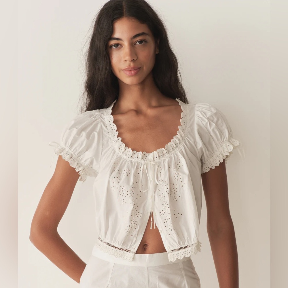 Doen Nera Embroidered Top, XXS